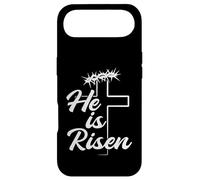 Il est ressuscité Jésus-Christ Pasteur catholique Dimanche de Pâques Coque pour iPhone Air