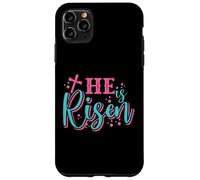 Il est ressuscité - Jésus Christian Happy Easter Day Coque pour iPhone 11 Pro Max