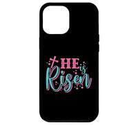 Il est ressuscité - Jésus Christian Happy Easter Day Coque pour iPhone 12 Pro Max