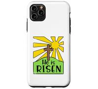 Il est ressuscité - Jésus résurrection chrétienne Happy Easter Day Coque pour iPhone 11 Pro Max