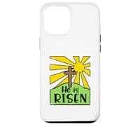 Il est ressuscité - Jésus résurrection chrétienne Happy Easter Day Coque pour iPhone 12 Pro Max
