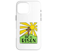 Il est ressuscité - Jésus résurrection chrétienne Happy Easter Day Coque pour iPhone 16 Pro Max