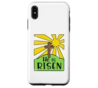 Il est ressuscité - Jésus résurrection chrétienne Happy Easter Day Coque pour iPhone XS Max