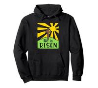 Il est ressuscité - Jésus résurrection chrétienne Happy Easter Day Sweat à Capuche