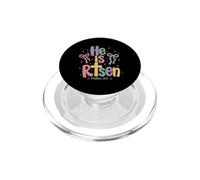 Il est ressuscité Matthieu 28:6 Pâques Religion chrétienne PopSockets PopGrip pour MagSafe