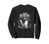 Il est ressuscité, scène de la Tombe de la résurrection de Pâques chrétienne Sweatshirt