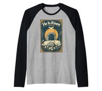 Il est ressuscité Tombe Vide chrétien Pâques résurrection Foi Manche Raglan