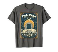 Il est ressuscité Tombe Vide chrétien Pâques résurrection Foi T-Shirt