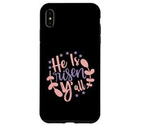 Il est ressuscité, vous tous - Joyeuses Pâques, Jésus, Dimanche chrétien Coque pour iPhone XS Max