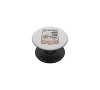 Il est sur Le Point de pleuvoir l'Arche de Noé : Humour chrétien PopSockets PopGrip Adhésif