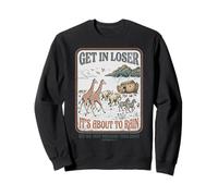 Il est sur Le Point de pleuvoir l'Arche de Noé : Humour chrétien Sweatshirt
