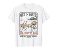 Il est sur Le Point de pleuvoir l'Arche de Noé : Humour chrétien T-Shirt