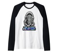 Il est Temps de Faire de Nouvelles Empreintes 2028 Manche Raglan