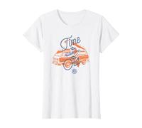 Il est Temps de Sortir Le Camping-Car T3 T-Shirt, Femme, Blanc, 3XL