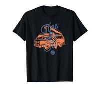 Il est Temps de Sortir Le Camping-Car T3 T-Shirt, Homme, Noir, XL