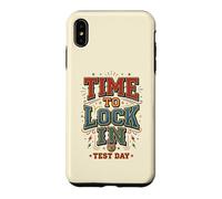 Il est Temps de verrouiller la journée de Test Faites Vos Meilleurs Enseignants étudiants 1 Coque pour iPhone XS Max