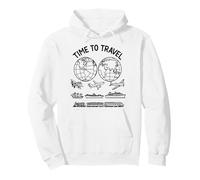 Il est Temps de Voyager : Le Monde l'art Vintage façonne la Manie Sweat à Capuche