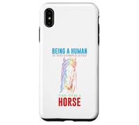 Il est Temps d'être Un Cheval Coque pour iPhone XS Max