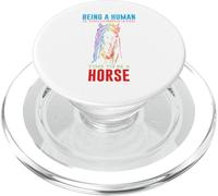 Il est Temps d'être Un Cheval PopSockets PopGrip pour MagSafe