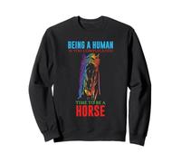 Il est Temps d'être Un Cheval Sweatshirt