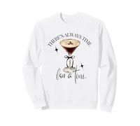 Il est Toujours Temps de déguster Un Tini Espresso Martini Time Vintage Sweatshirt