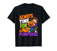 Il est Toujours Temps de Profiter de l'ambiance des fêtes automnales de Pumpkins T-Shirt Graphique avec Valeur