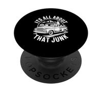 Il est Tout à Propos de ce camionnette indésirable transporteurs de déchets PopSockets PopGrip Adhésif