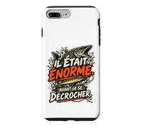 Il Était Énorme Avant De Se Décrocher Humour Pêcheur Coque pour iPhone 7 Plus/8 Plus