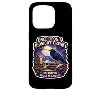 Il était Minuit : Le Corbeau, Fan d'Edgar Allan Poe Coque pour iPhone 15 Pro