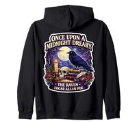 Il était Minuit : Le Corbeau, Fan d'Edgar Allan Poe Sweat à Capuche