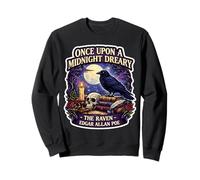 Il était Minuit : Le Corbeau, Fan d'Edgar Allan Poe Sweatshirt