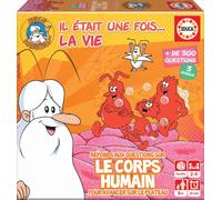 Il Était Une Fois La Vie Jeu De Société Familial Éducatif Avec Plus De 300 Questions Et Réponses Sur L'anatomie Et La Biologie A Partir De 6 Ans (17352)[Z165]