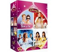 Coffret Princesses : Il était une fois, Princesse malgré elle + 2 films – Coffret 4 DVD – Disney