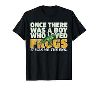 Il était Une Fois Un garçon Qui aimait Les Grenouilles, Un Mignon Crapaud, Un amphibien T-Shirt