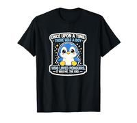 Il était Une Fois Un garçon Qui aimait Les Pingouins T-Shirt