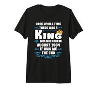 Il était Une Fois Un Roi. Août 1964 Anniversaire T-Shirt Haut de Gamme