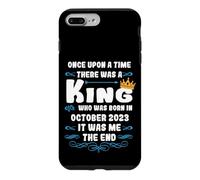 Il était Une Fois Un Roi. Octobre 2023 Anniversaire Coque pour iPhone 7 Plus/8 Plus