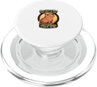 Il était Une Fois Une Fille Qui aimait Capybaras PopSockets PopGrip pour MagSafe