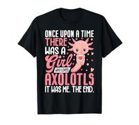 Il était Une Fois Une Fille Qui aimait Les Axolotls, c'était T-Shirt