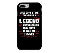Il était Une Fois Une légende. Anniversaire de mai 2003 Coque pour iPhone 7 Plus/8 Plus