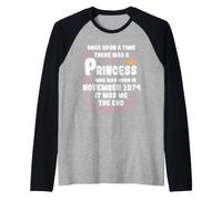 Il était Une Fois Une Princesse. Anniversaire de Novembre Manche Raglan