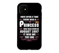 Il était Une Fois Une Princesse. Août 1997 Anniversaire Coque pour iPhone 11