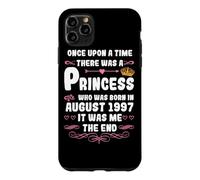 Il était Une Fois Une Princesse. Août 1997 Anniversaire Coque pour iPhone 11 Pro Max