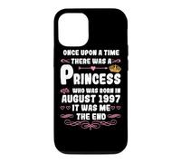Il était Une Fois Une Princesse. Août 1997 Anniversaire Coque pour iPhone 12/12 Pro
