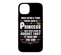 Il était Une Fois Une Princesse. Août 1997 Anniversaire Coque pour iPhone 14 Plus