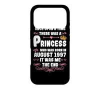 Il était Une Fois Une Princesse. Août 1997 Anniversaire Coque pour iPhone 17 Pro