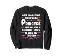 Il était Une Fois Une Princesse. Août 1997 Anniversaire Sweatshirt