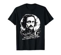 Il était Une Fois Une Triste Minuit Edgar Allan Poe T-Shirt