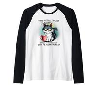 Il Existe Trois Types de Matins tôt trop tôt Manche Raglan