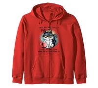 Il Existe Trois Types de Matins tôt trop tôt Sweat à Capuche